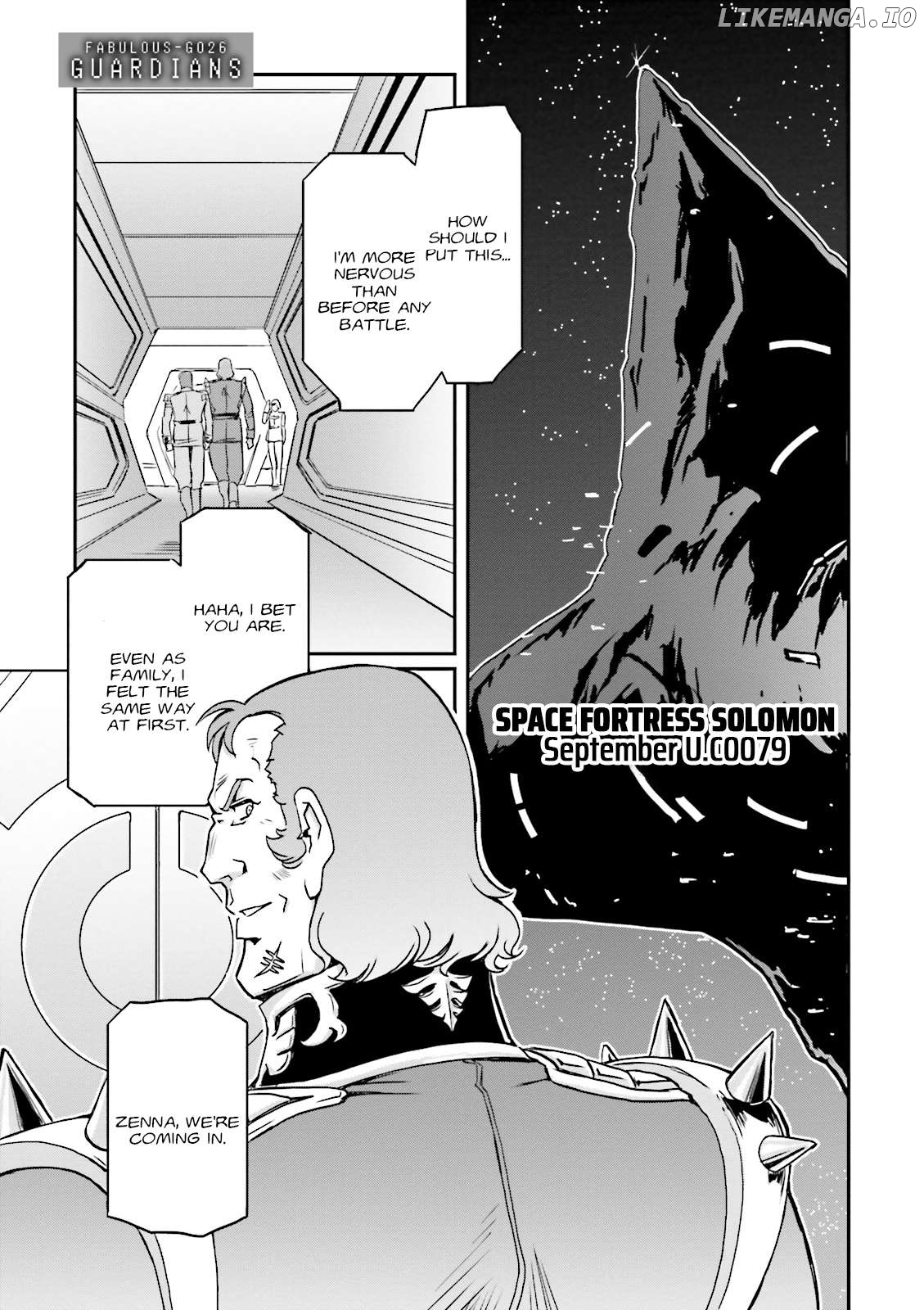 Mobile Suit Gundam MSV-R Legend of the Universal Century Heroes: The Fabulous Shin Matsunaga Chapter 26 - page 1