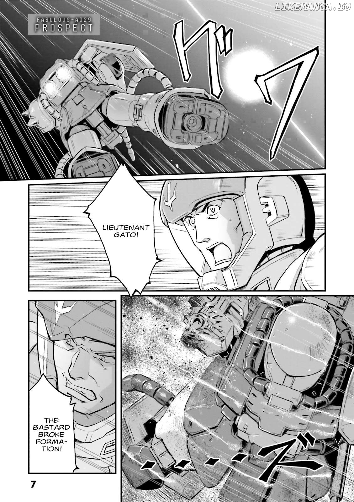 Mobile Suit Gundam MSV-R Legend of the Universal Century Heroes: The Fabulous Shin Matsunaga Chapter 29 - page 7
