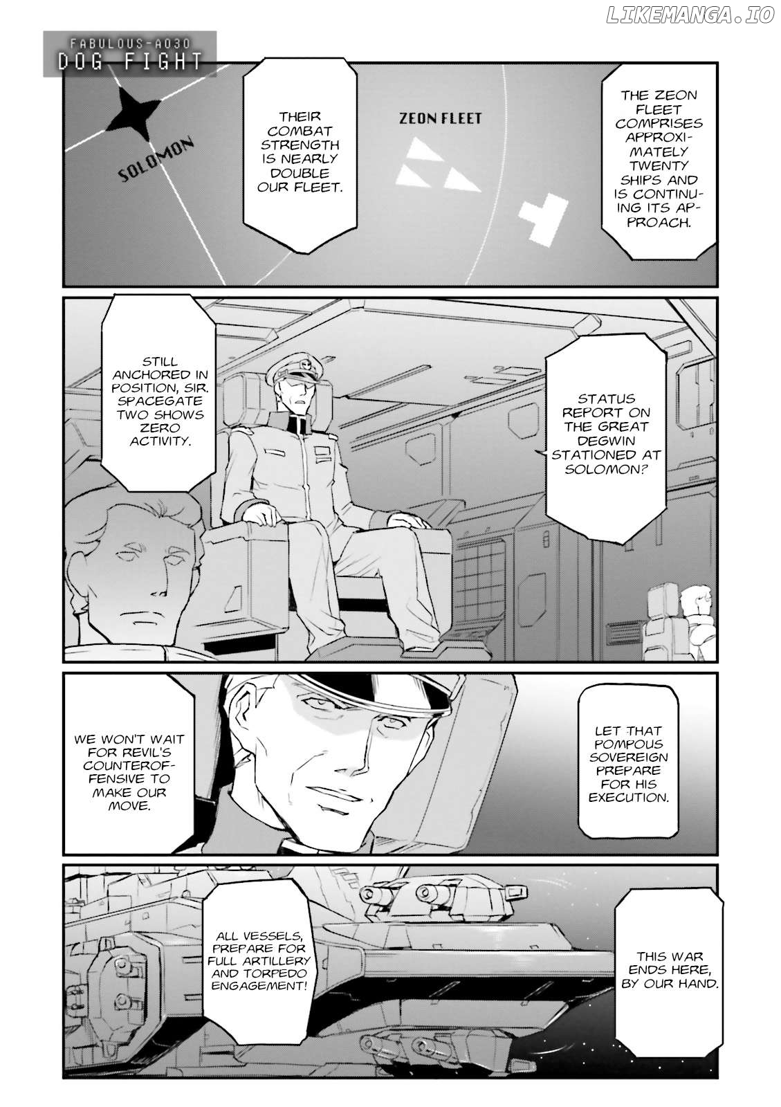 Mobile Suit Gundam MSV-R Legend of the Universal Century Heroes: The Fabulous Shin Matsunaga Chapter 30 - page 1