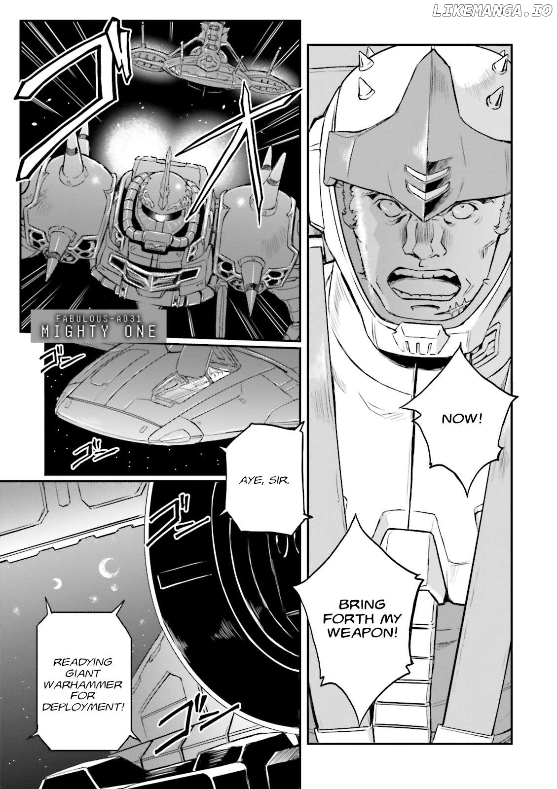 Mobile Suit Gundam MSV-R Legend of the Universal Century Heroes: The Fabulous Shin Matsunaga Chapter 31 - page 1