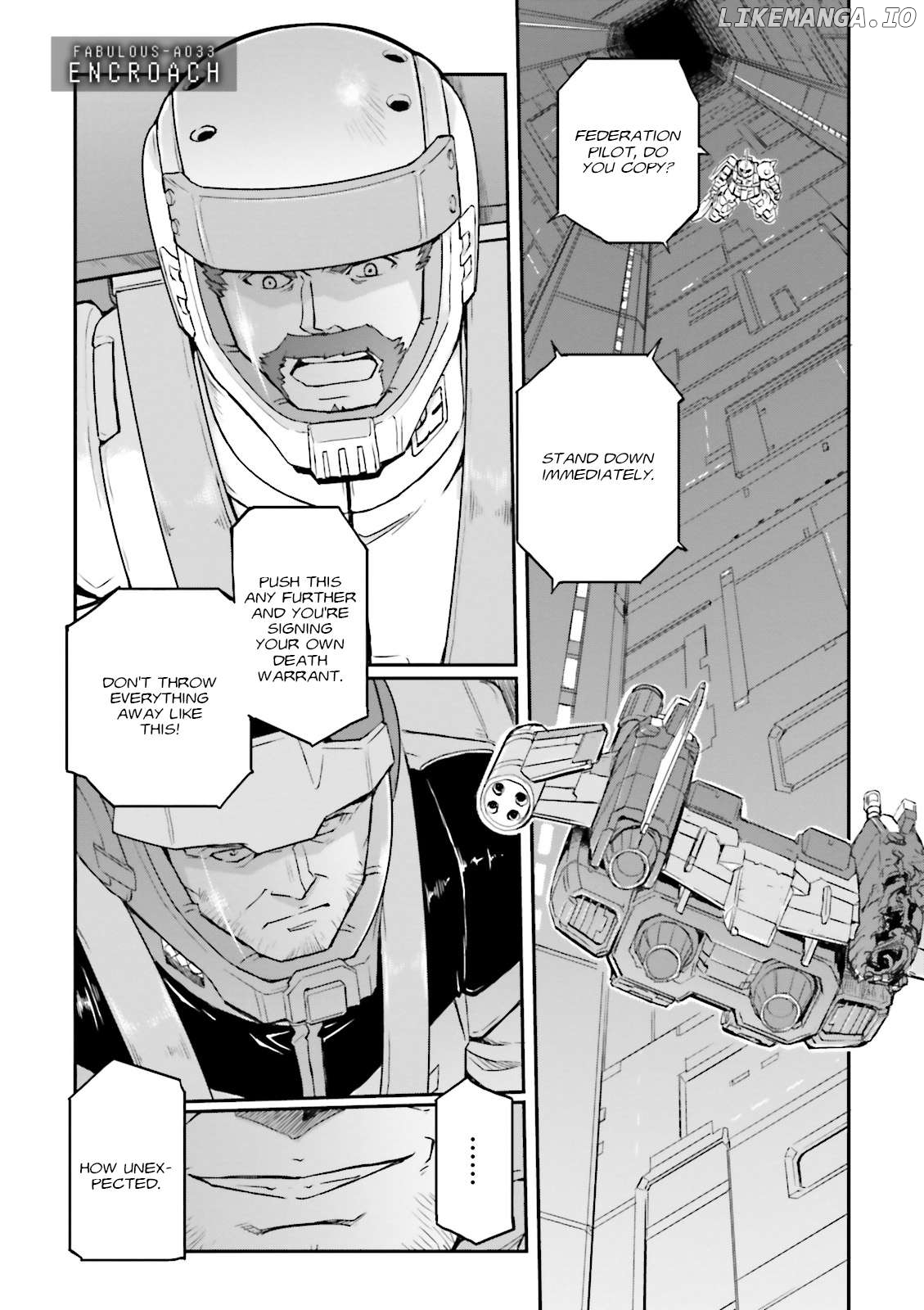 Mobile Suit Gundam MSV-R Legend of the Universal Century Heroes: The Fabulous Shin Matsunaga Chapter 33 - page 1