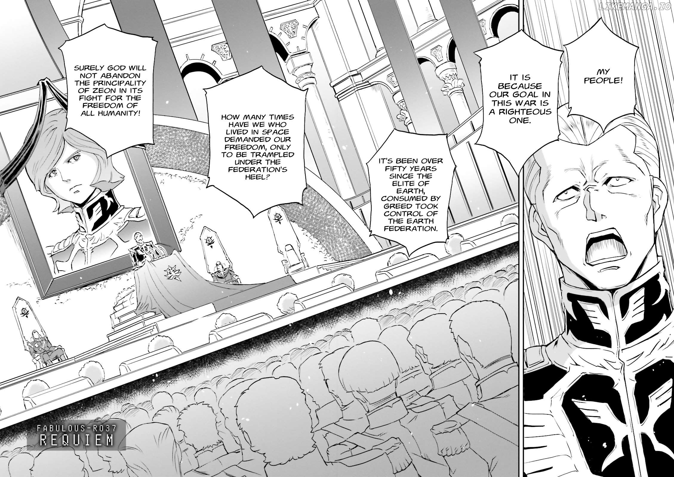 Mobile Suit Gundam MSV-R Legend of the Universal Century Heroes: The Fabulous Shin Matsunaga Chapter 37 - page 2