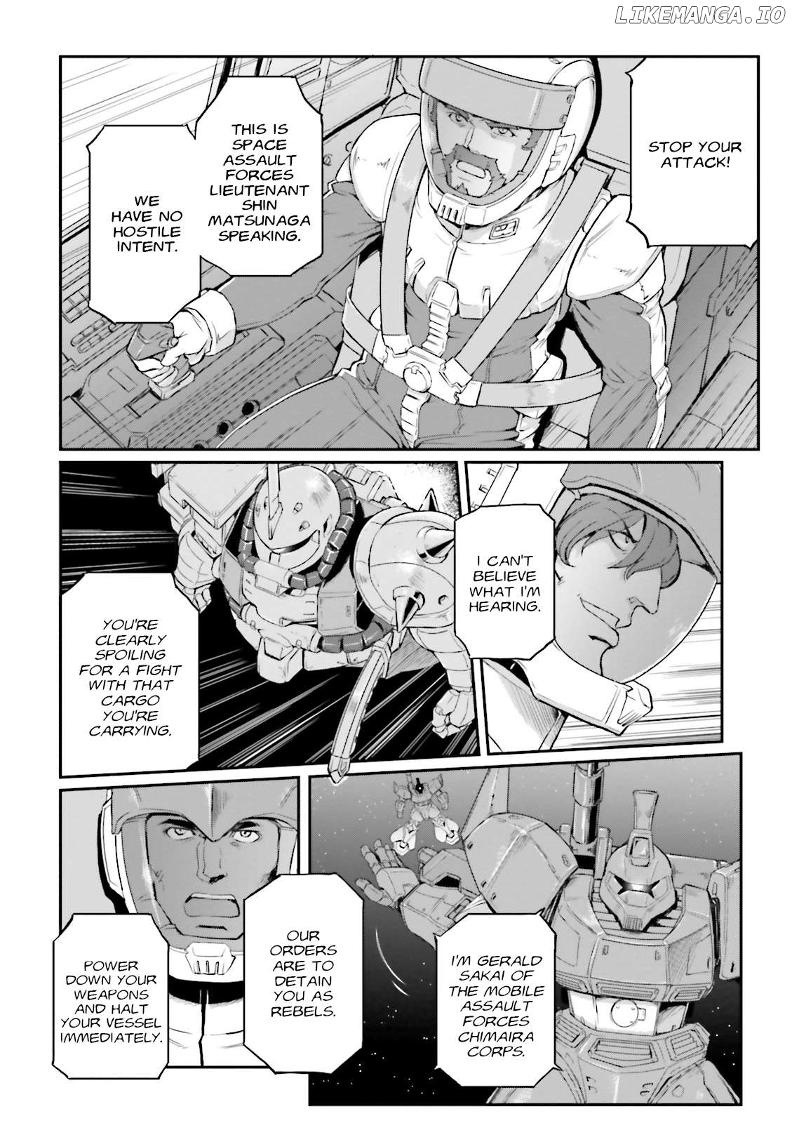 Mobile Suit Gundam MSV-R Legend of the Universal Century Heroes: The Fabulous Shin Matsunaga Chapter 39 - page 3