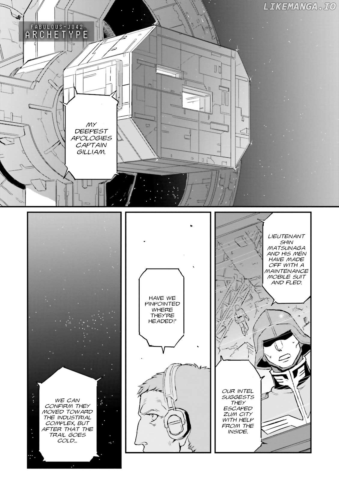 Mobile Suit Gundam MSV-R Legend of the Universal Century Heroes: The Fabulous Shin Matsunaga Chapter 42 - page 1