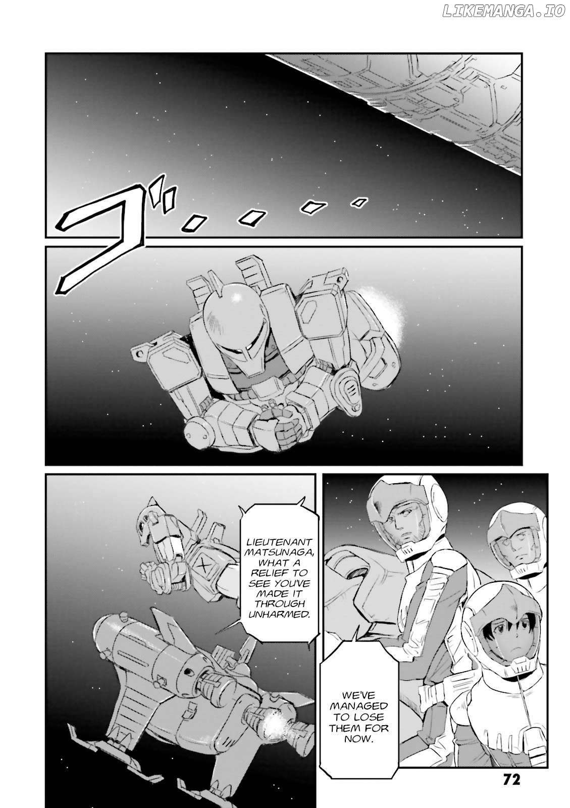 Mobile Suit Gundam MSV-R Legend of the Universal Century Heroes: The Fabulous Shin Matsunaga Chapter 42 - page 3
