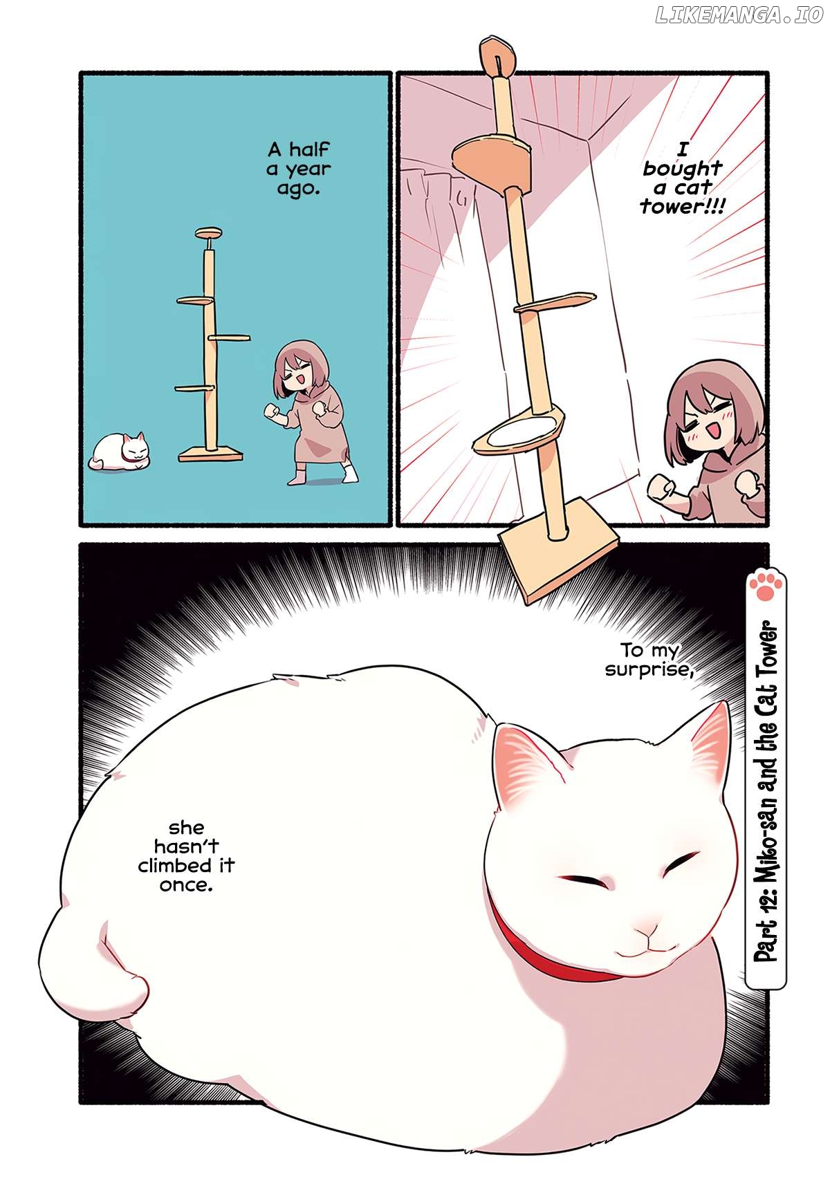 Aisaretagari no shironeko Miko-san Chapter 3.2 - page 2