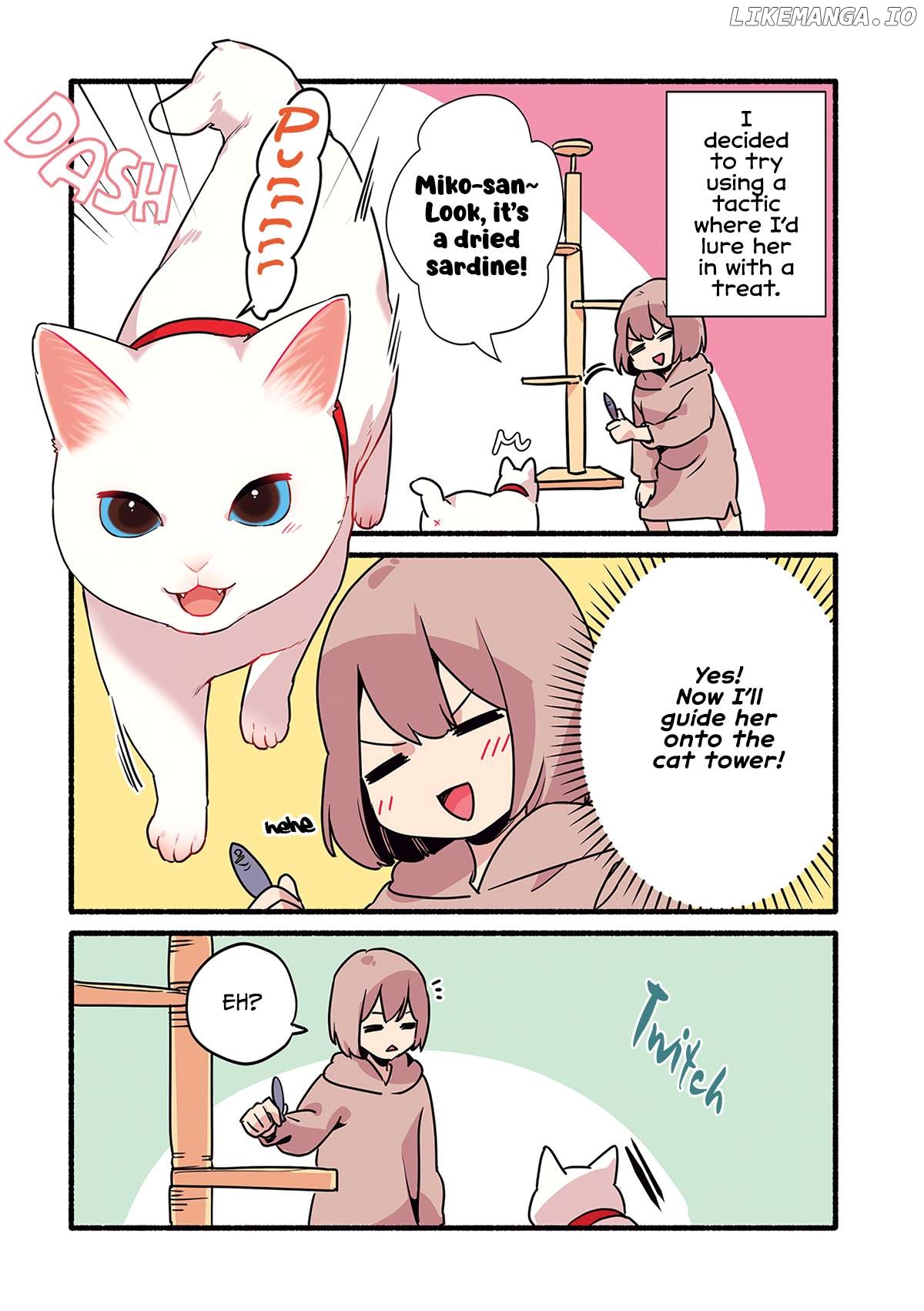 Aisaretagari no shironeko Miko-san Chapter 3.2 - page 3
