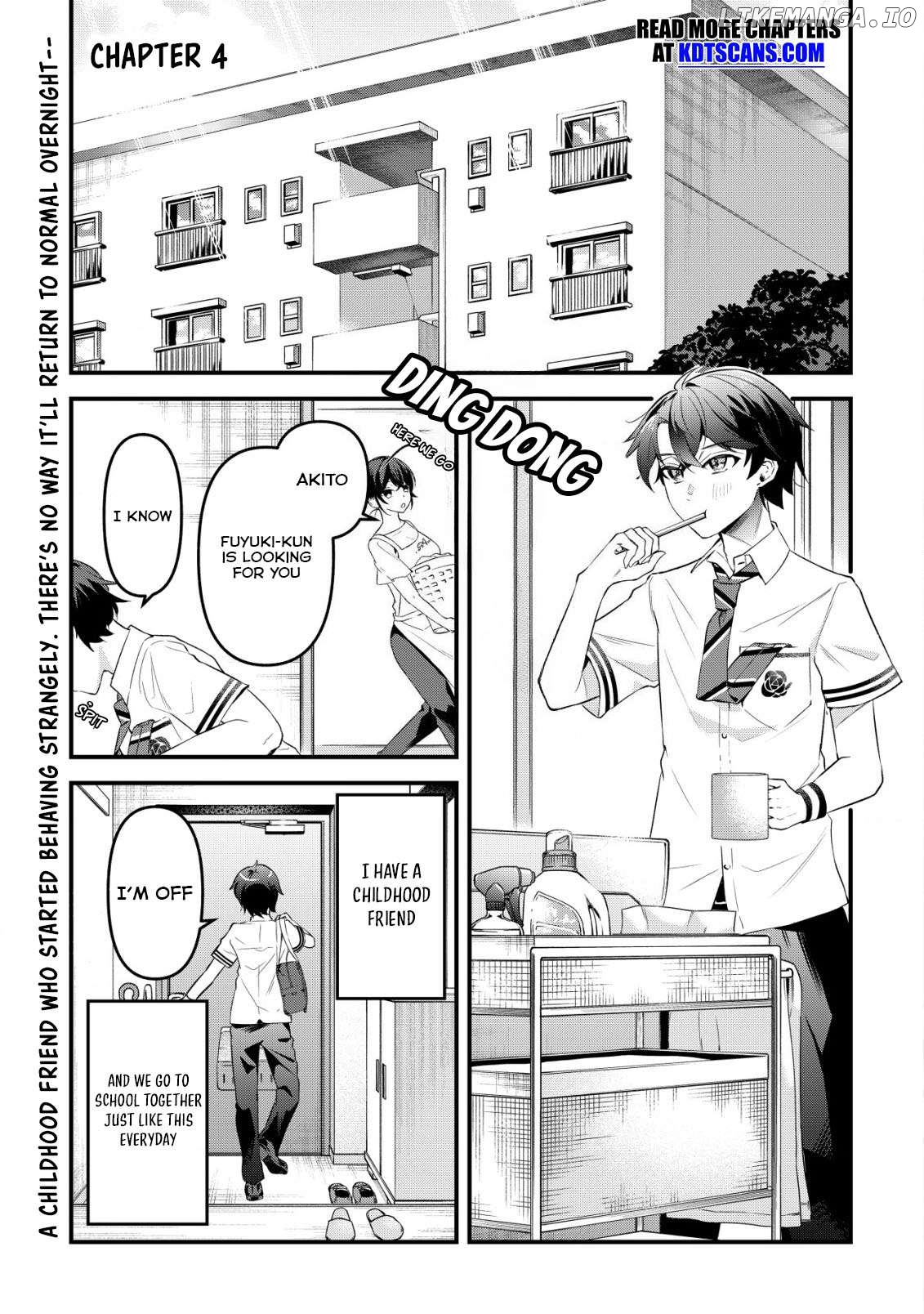 "OSANANAJIMI GA HOSHI" TO TSUBUYAITARA YOKU ISSHO NI ASOBU ONNA TOMODACHI NO YOSU GA HEN NI NATTA NDAGA Chapter 4 - page 2