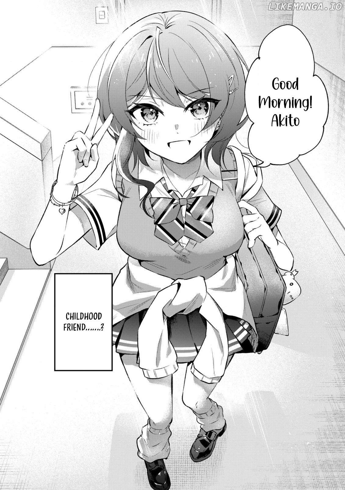 "OSANANAJIMI GA HOSHI" TO TSUBUYAITARA YOKU ISSHO NI ASOBU ONNA TOMODACHI NO YOSU GA HEN NI NATTA NDAGA Chapter 4 - page 3