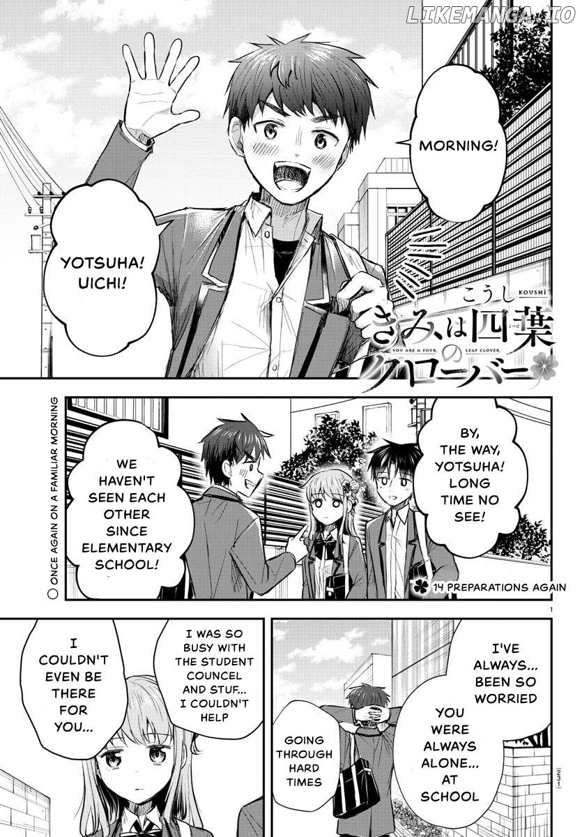 Kimi wa Yotsuba no Clover Chapter 17 - page 2