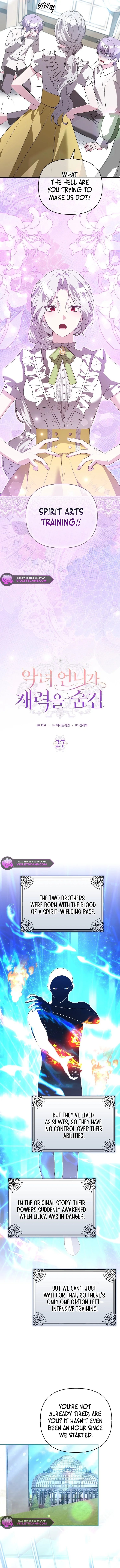 The Villainess Hides Her Wealth Chapter 27 - page 4