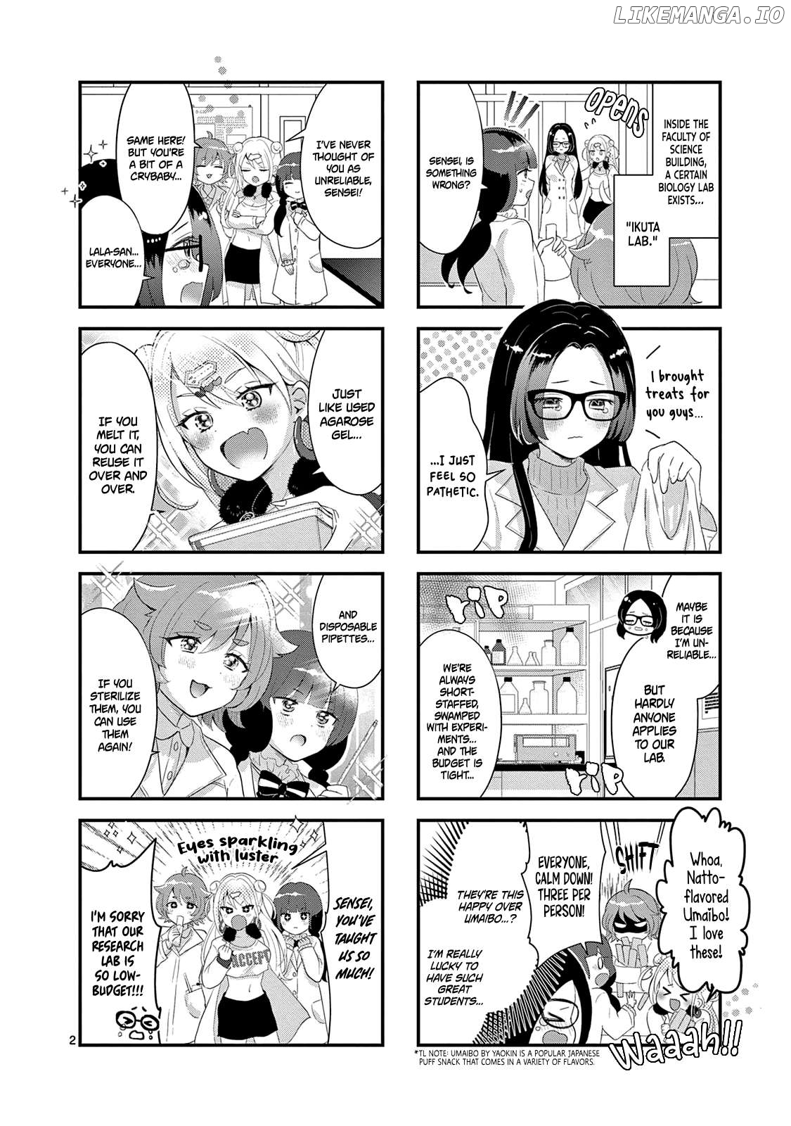 Lalalab☆ ~Gal to Kagaku to Seishun to!~ Chapter 4 - page 3