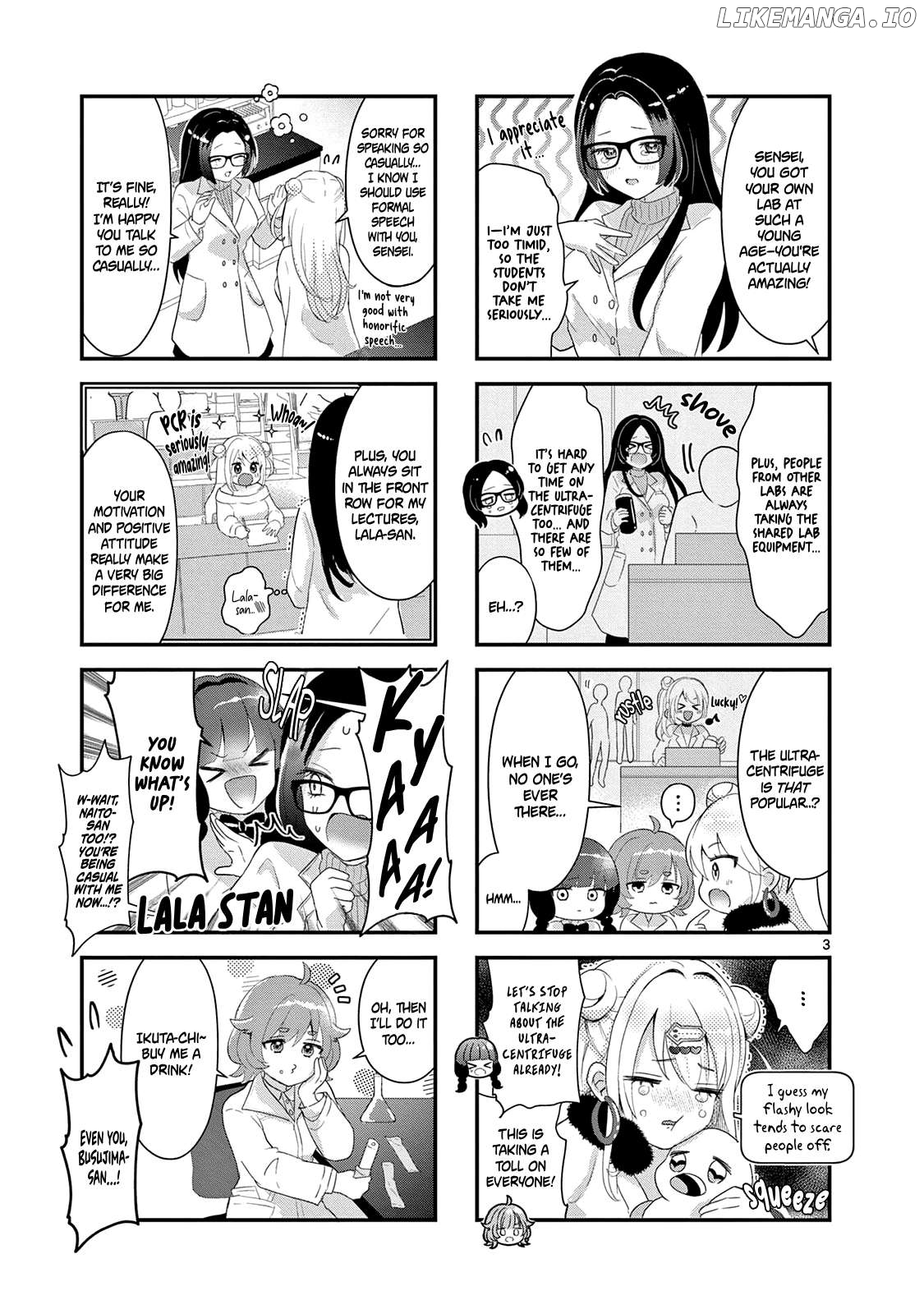 Lalalab☆ ~Gal to Kagaku to Seishun to!~ Chapter 4 - page 4