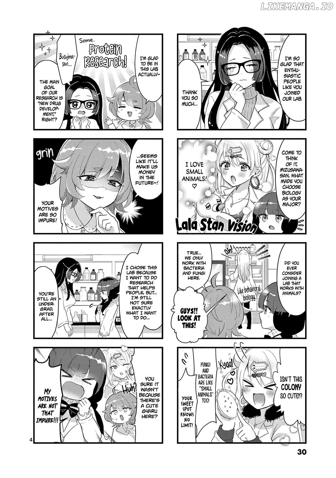 Lalalab☆ ~Gal to Kagaku to Seishun to!~ Chapter 4 - page 5