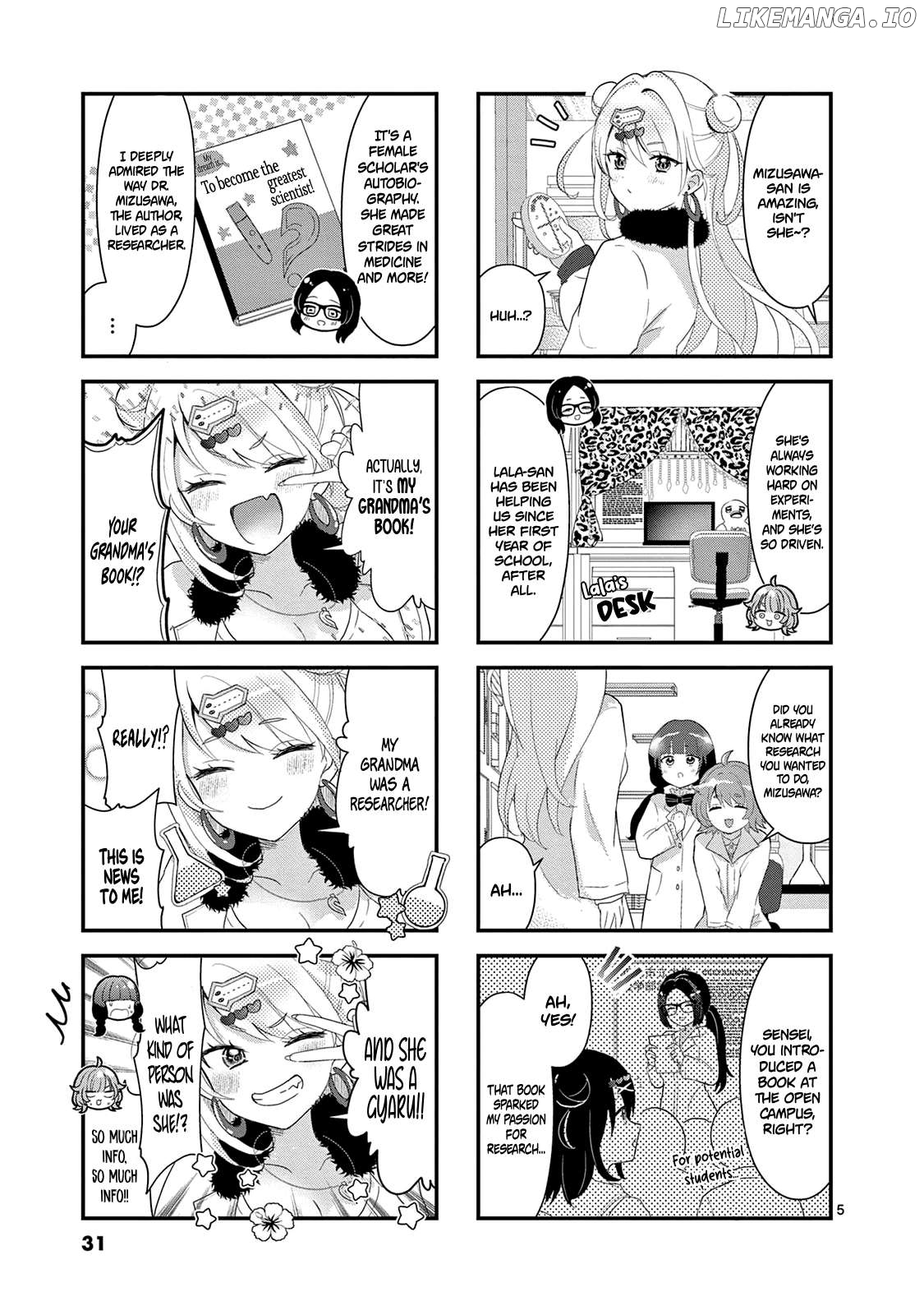 Lalalab☆ ~Gal to Kagaku to Seishun to!~ Chapter 4 - page 6