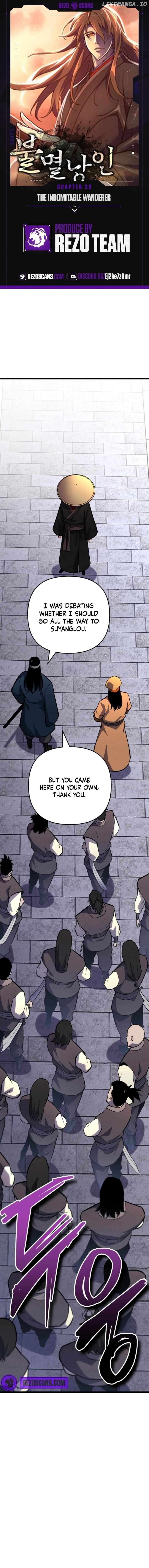 The Indomitable Wanderer Chapter 23 - page 1