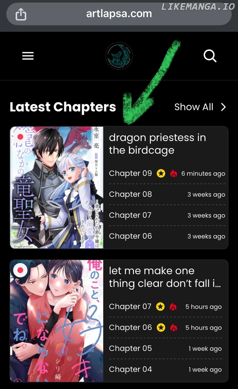 Dragon priestess in the birdcage Chapter 6 - page 1