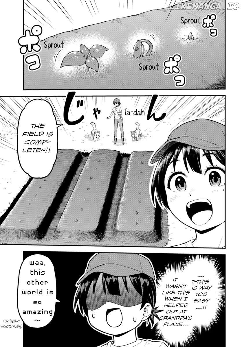 Yama, Kaimashita ~Isekai Gurashi mo Warukunai~ Chapter 4 - page 8