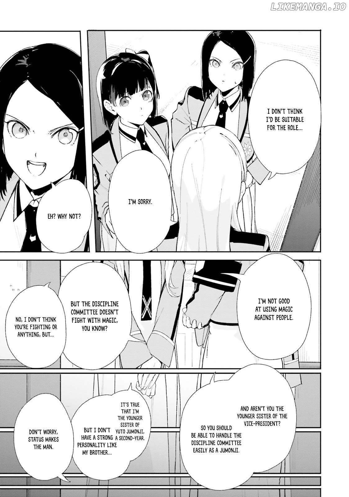 Shin Mahouka Koukou no Rettousei: Cygnus no Otome-tachi Chapter 3 - page 24