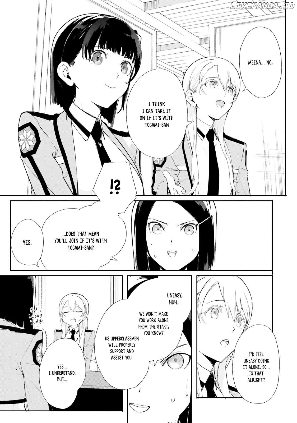Shin Mahouka Koukou no Rettousei: Cygnus no Otome-tachi Chapter 3 - page 34