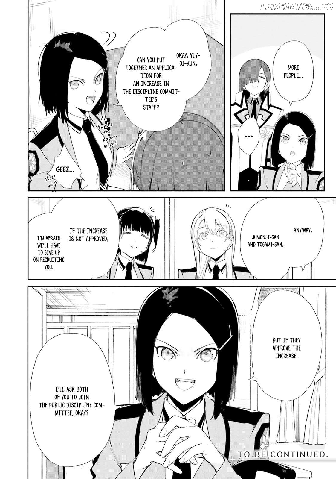 Shin Mahouka Koukou no Rettousei: Cygnus no Otome-tachi Chapter 3 - page 37