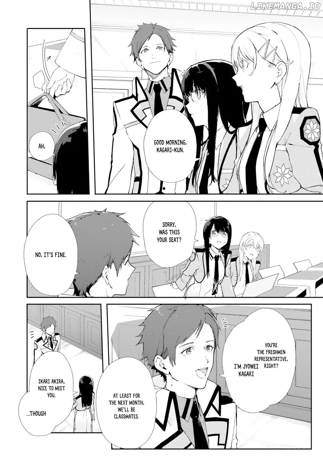 Shin Mahouka Koukou no Rettousei: Cygnus no Otome-tachi Chapter 3 - page 5
