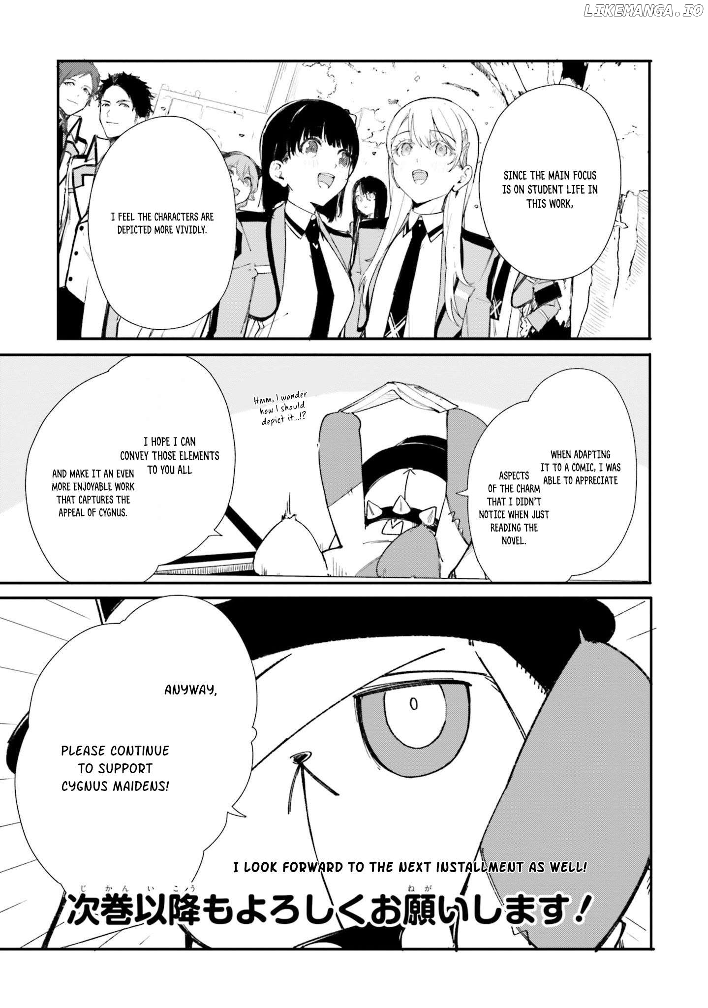 Shin Mahouka Koukou no Rettousei: Cygnus no Otome-tachi Chapter 3.5 - page 3