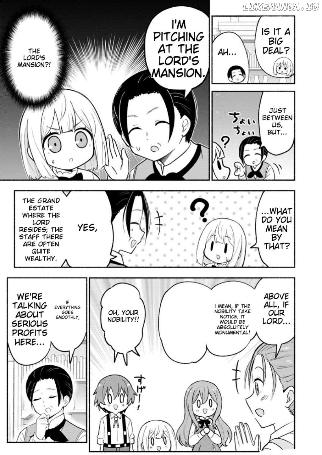 Isekai No Ochibi-chan wa Kyou mo Nanika wo Tsukuri Dasu Chapter 7 - page 12