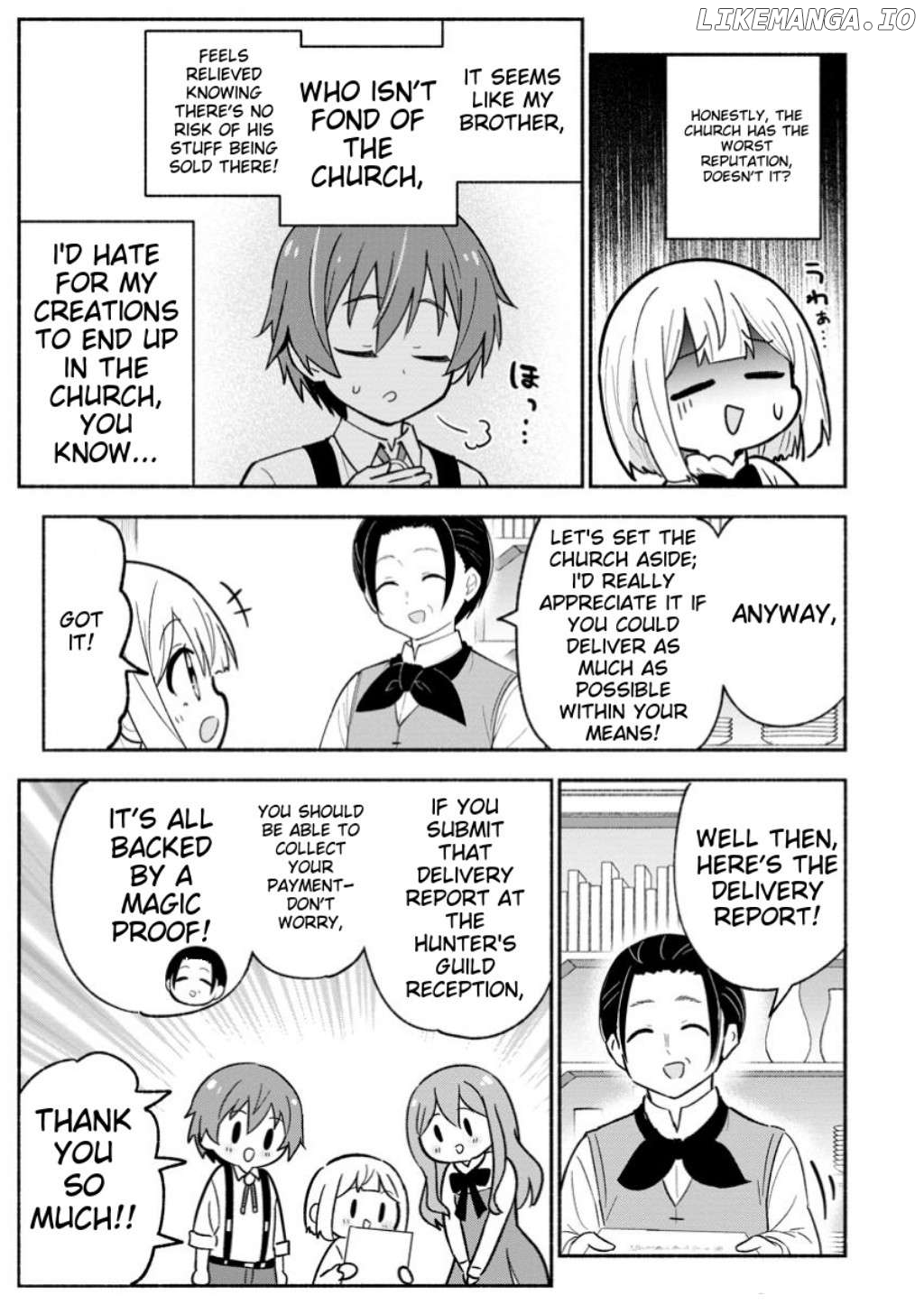 Isekai No Ochibi-chan wa Kyou mo Nanika wo Tsukuri Dasu Chapter 7 - page 14