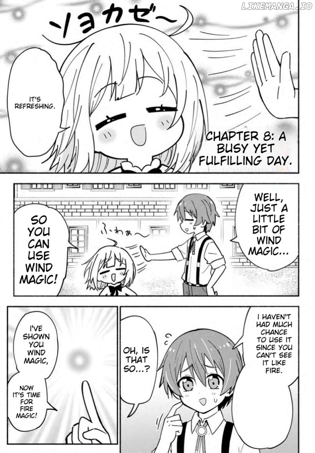Isekai No Ochibi-chan wa Kyou mo Nanika wo Tsukuri Dasu Chapter 8 - page 1