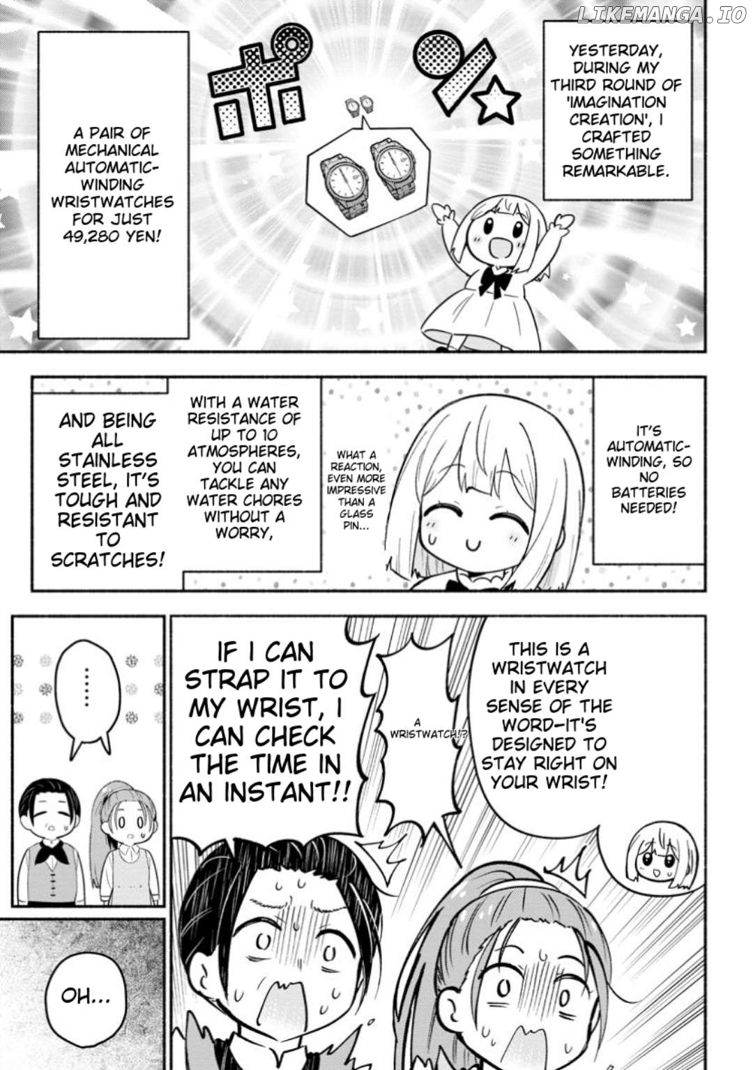 Isekai No Ochibi-chan wa Kyou mo Nanika wo Tsukuri Dasu Chapter 9 - page 17