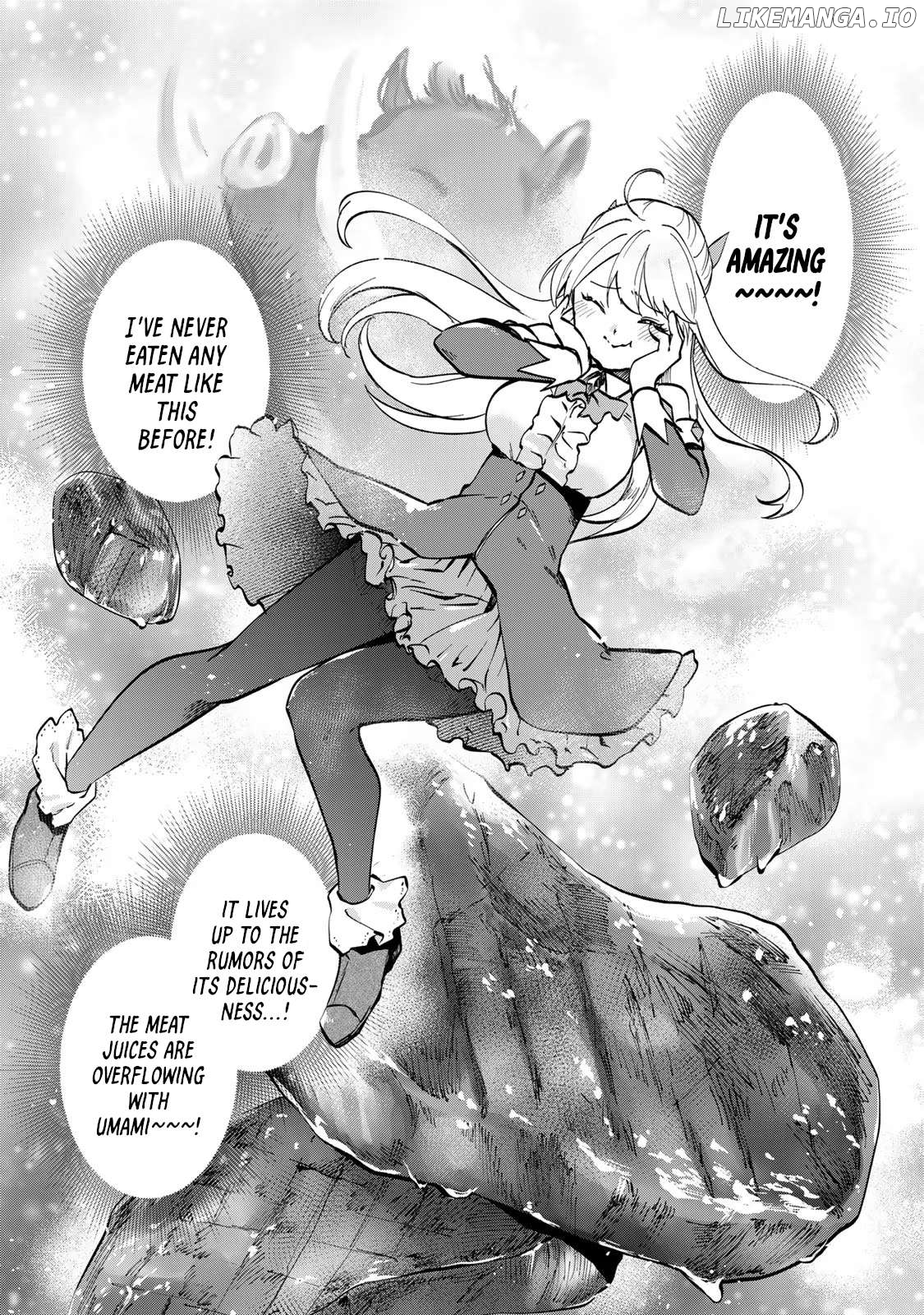 [Pakupaku desu wa] Tsuihousareta Ojou-sama no "Monster wo Taberu Hodo Tsuyoku Naru" Skill wa, 1-shoku de 1 Level Up suru Zendaimimon no Saikyou Skill deshita. 3-nichi de Jinrui Saikyou ni narimashita wa~! Chapter 3 - page 29