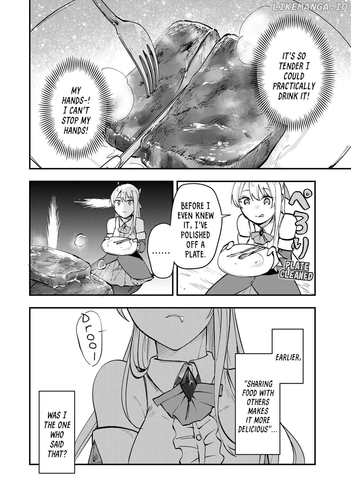 [Pakupaku desu wa] Tsuihousareta Ojou-sama no "Monster wo Taberu Hodo Tsuyoku Naru" Skill wa, 1-shoku de 1 Level Up suru Zendaimimon no Saikyou Skill deshita. 3-nichi de Jinrui Saikyou ni narimashita wa~! Chapter 3 - page 30