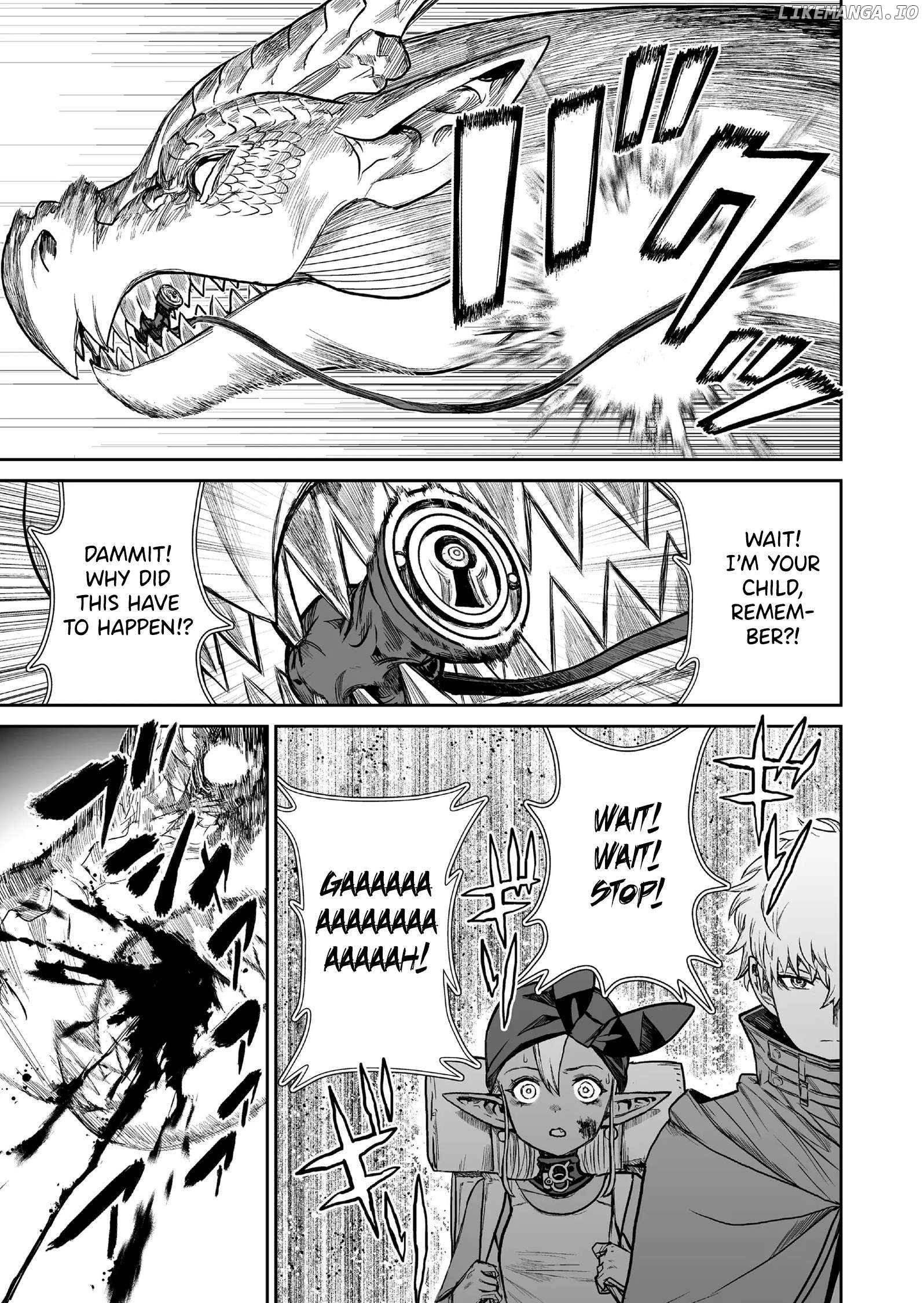 Abandoned: The Hero Who's So Strong He Breaks Every Weapon and The Elf Blacksmith Chapter 4 - page 3