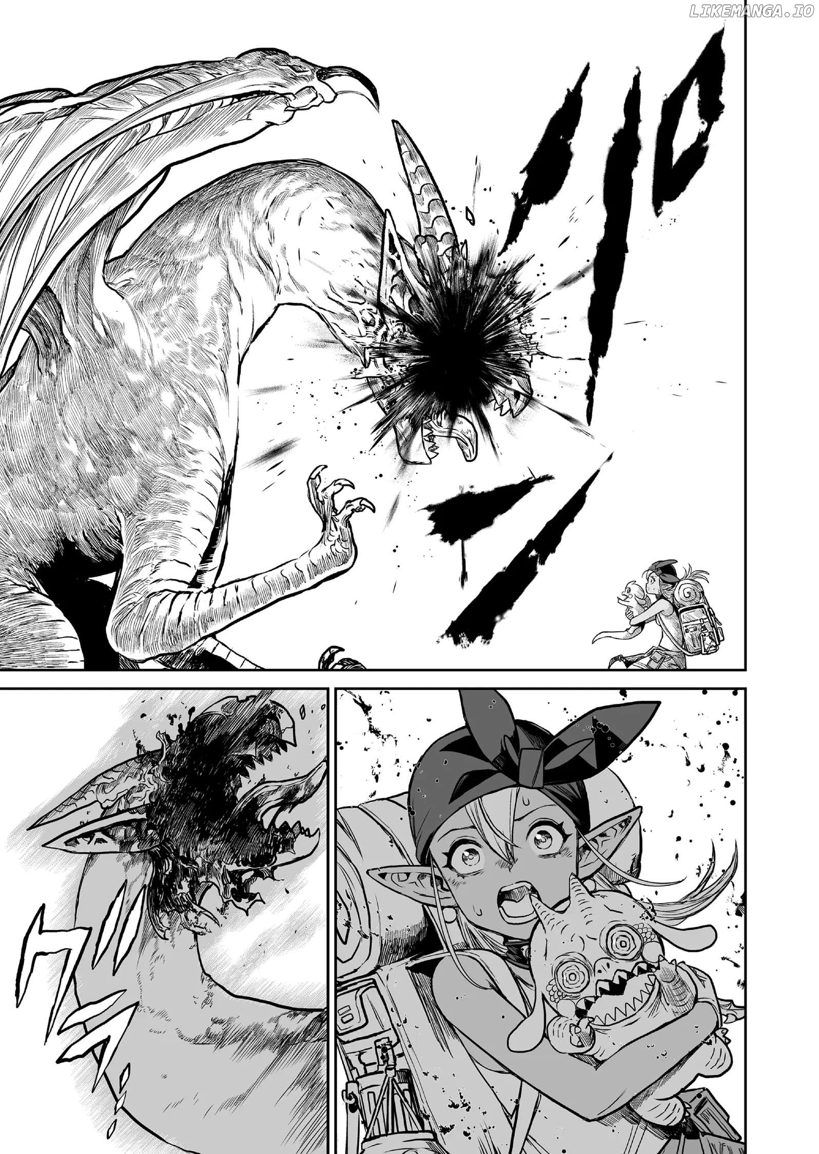 Abandoned: The Hero Who's So Strong He Breaks Every Weapon and The Elf Blacksmith Chapter 4 - page 9