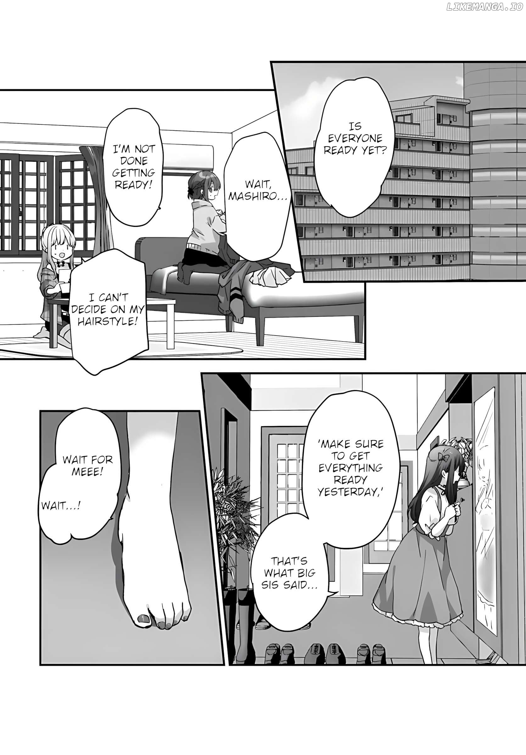 Daigaku Nyuugakuji Kara Uwasa Sareteita Bishoujo San Shimai, Ikiwakareteita Gimai Datta. Chapter 2.1 - page 1