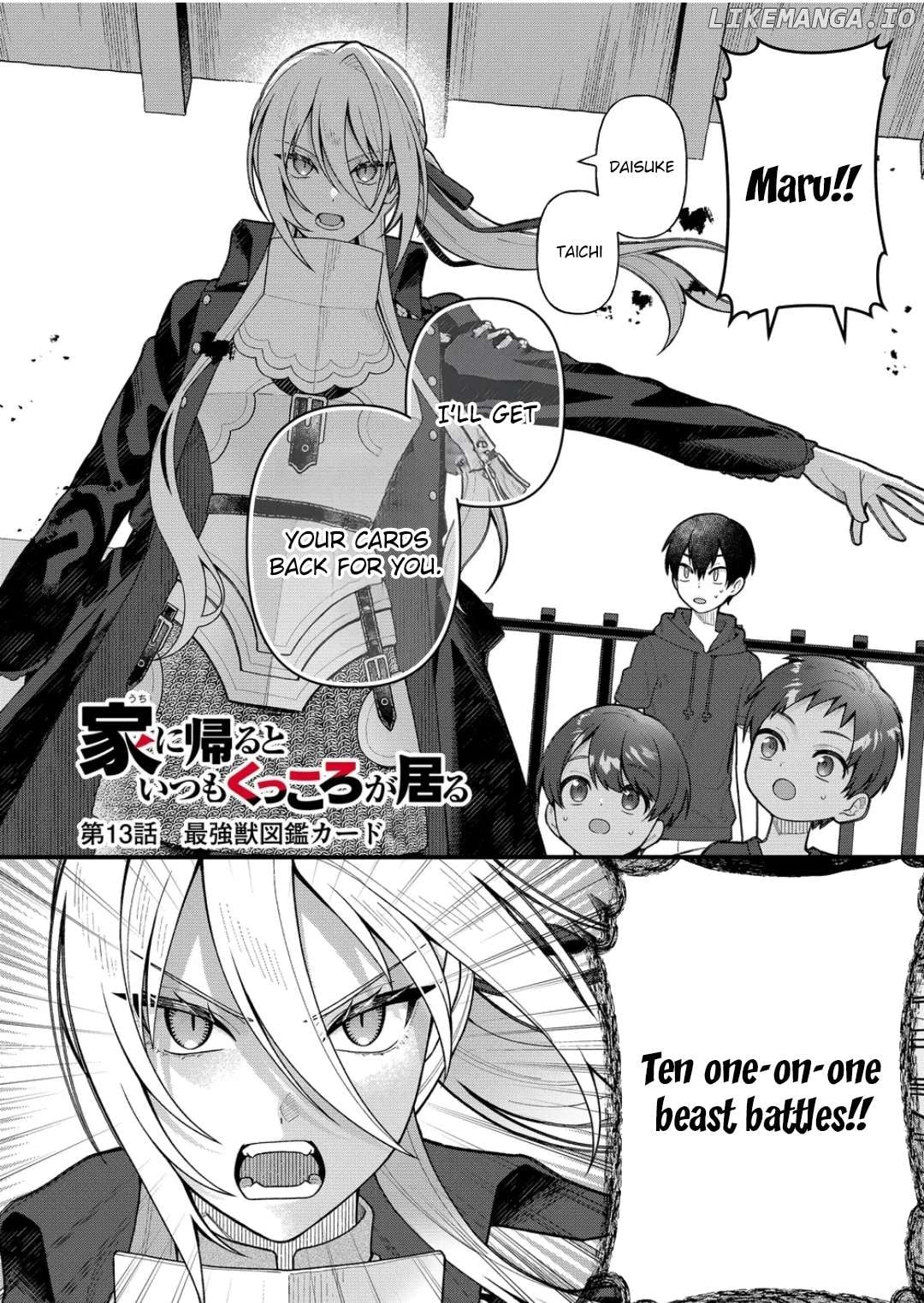 Uchi ni Kaeru to Itsumo Kukkoro ga Iru Chapter 13 - page 4