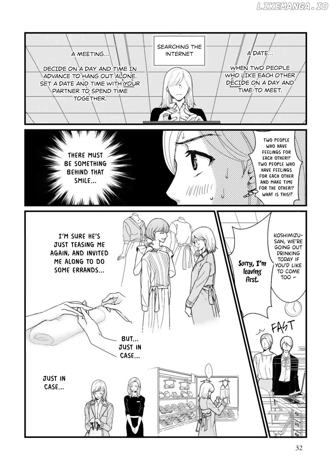 Megenai Koshimizu-san wa Shouwaru Otoko wo Horesasetai Chapter 3 - page 5