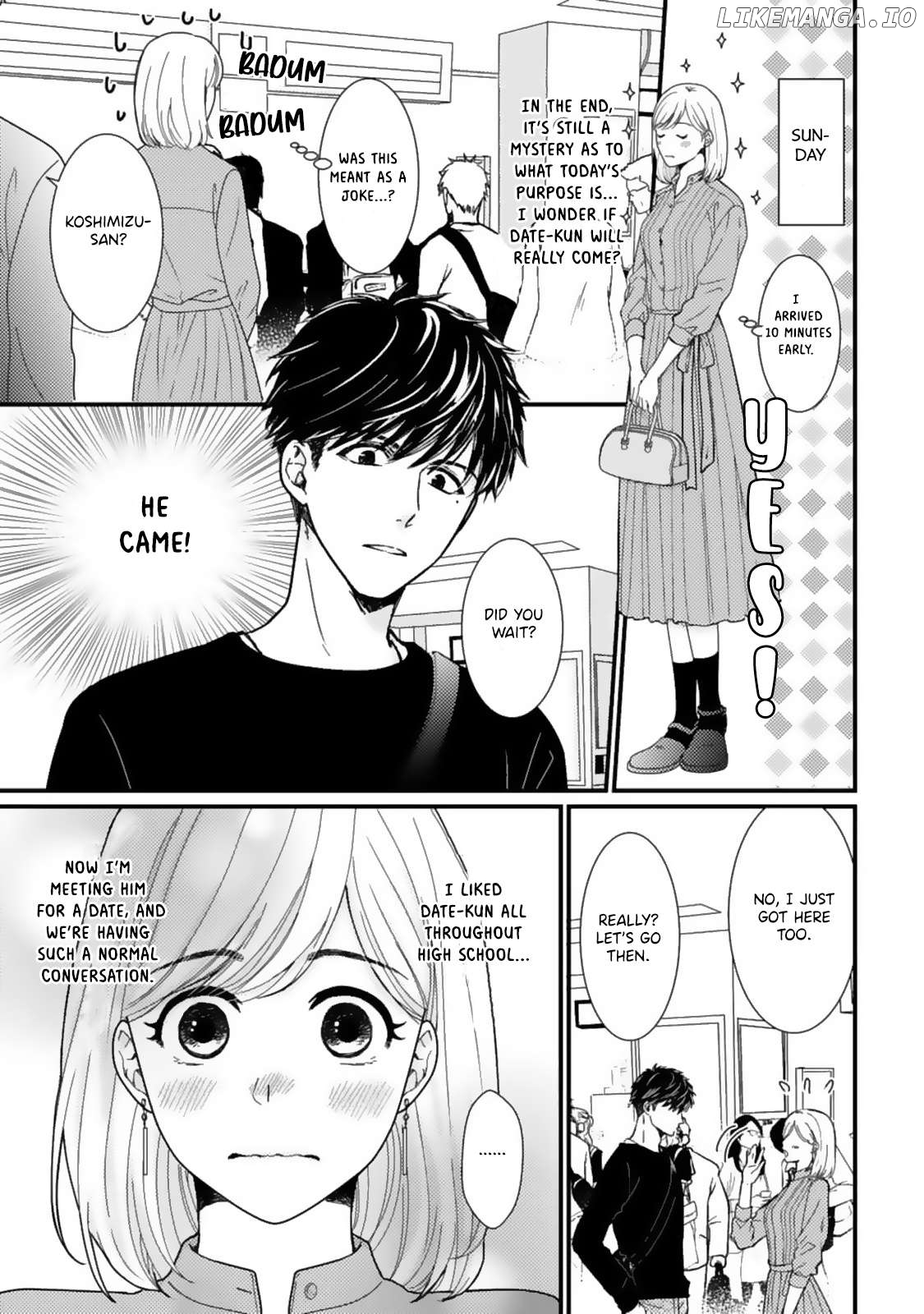 Megenai Koshimizu-san wa Shouwaru Otoko wo Horesasetai Chapter 3 - page 6