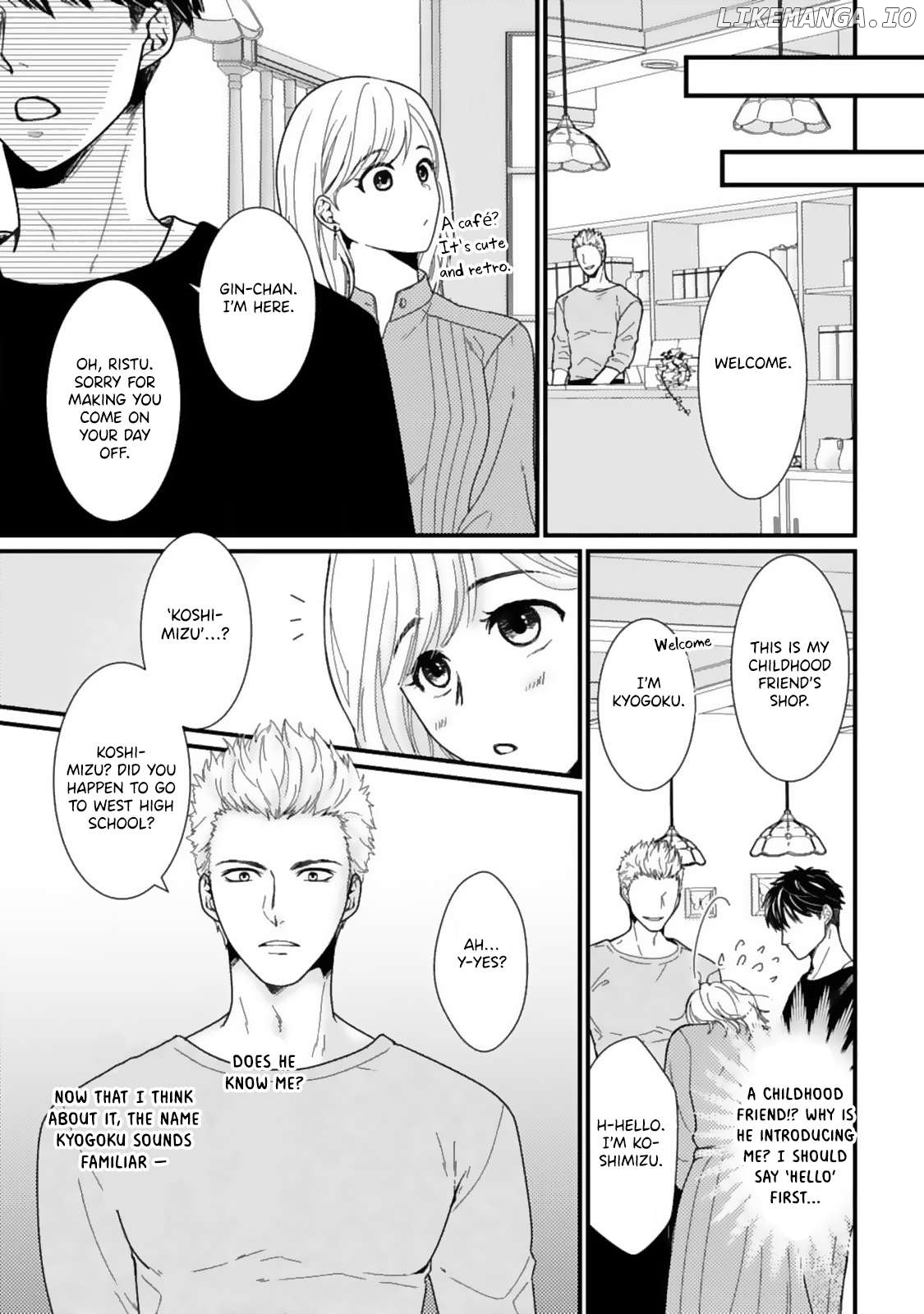 Megenai Koshimizu-san wa Shouwaru Otoko wo Horesasetai Chapter 3 - page 8