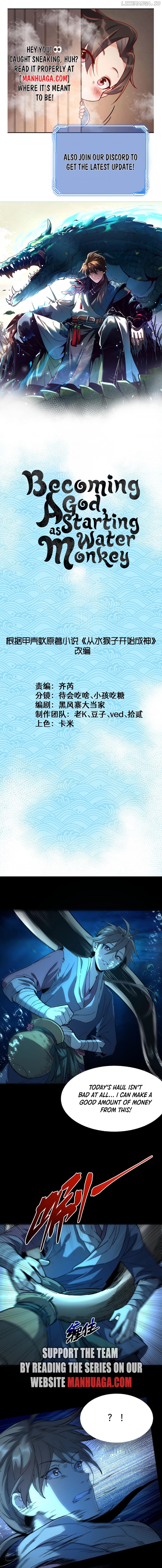 Becoming a God, Starting as water monkey Chapter 7 - page 1