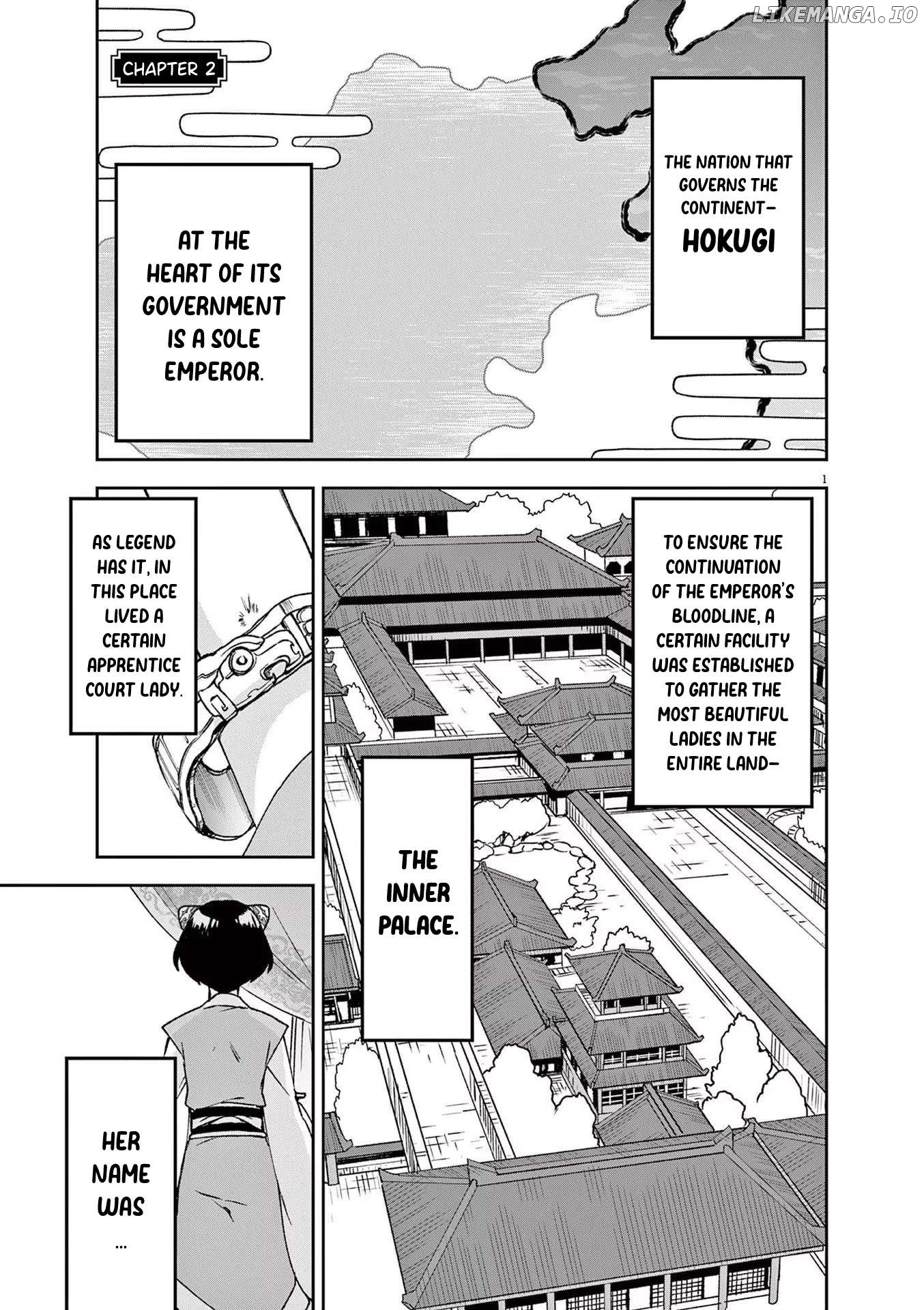 Ansatsu Koukyuu ~Ansatsu Nyokan Karin wa Yuttari Ikitai~ Chapter 2 - page 1