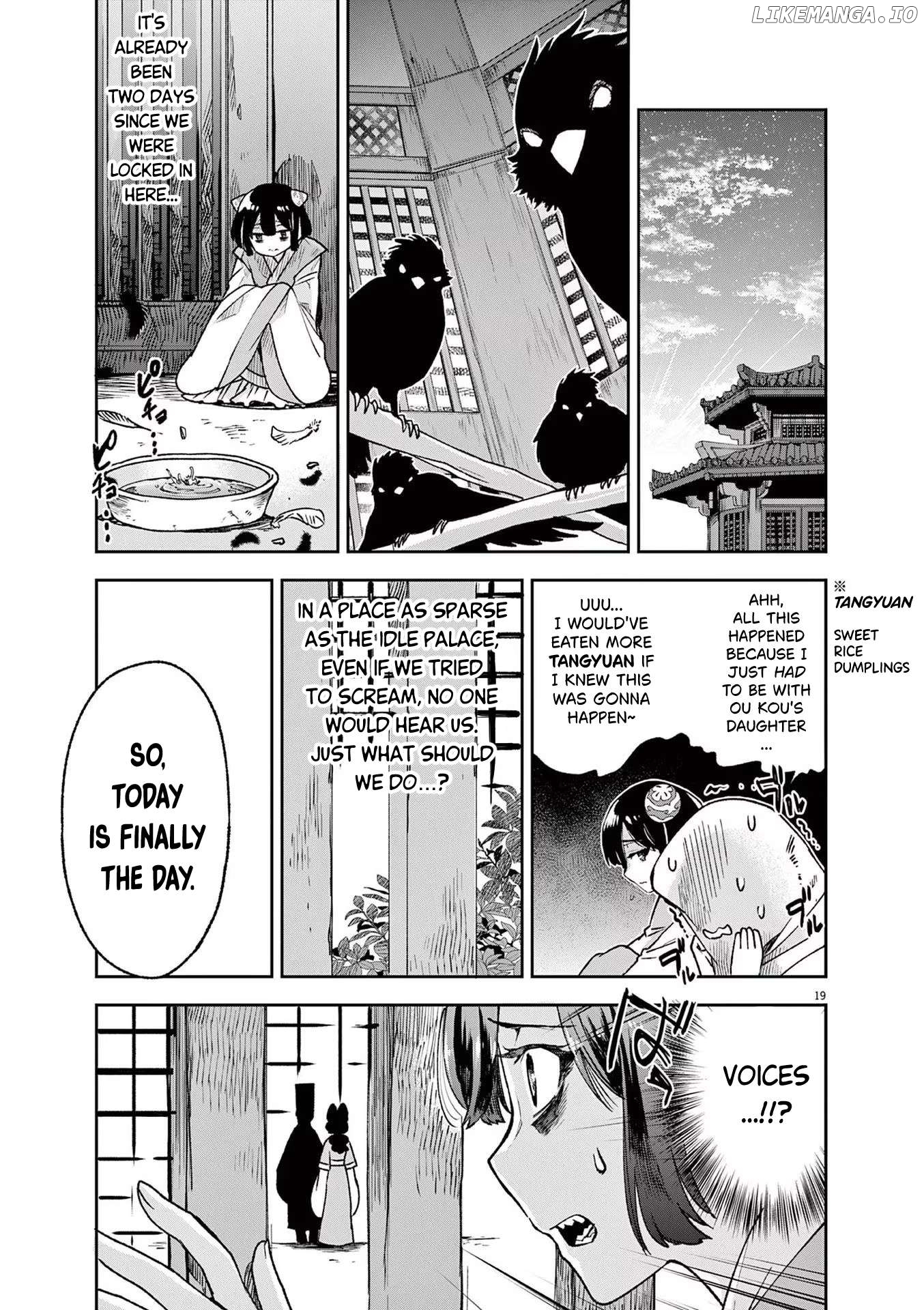 Ansatsu Koukyuu ~Ansatsu Nyokan Karin wa Yuttari Ikitai~ Chapter 2 - page 19