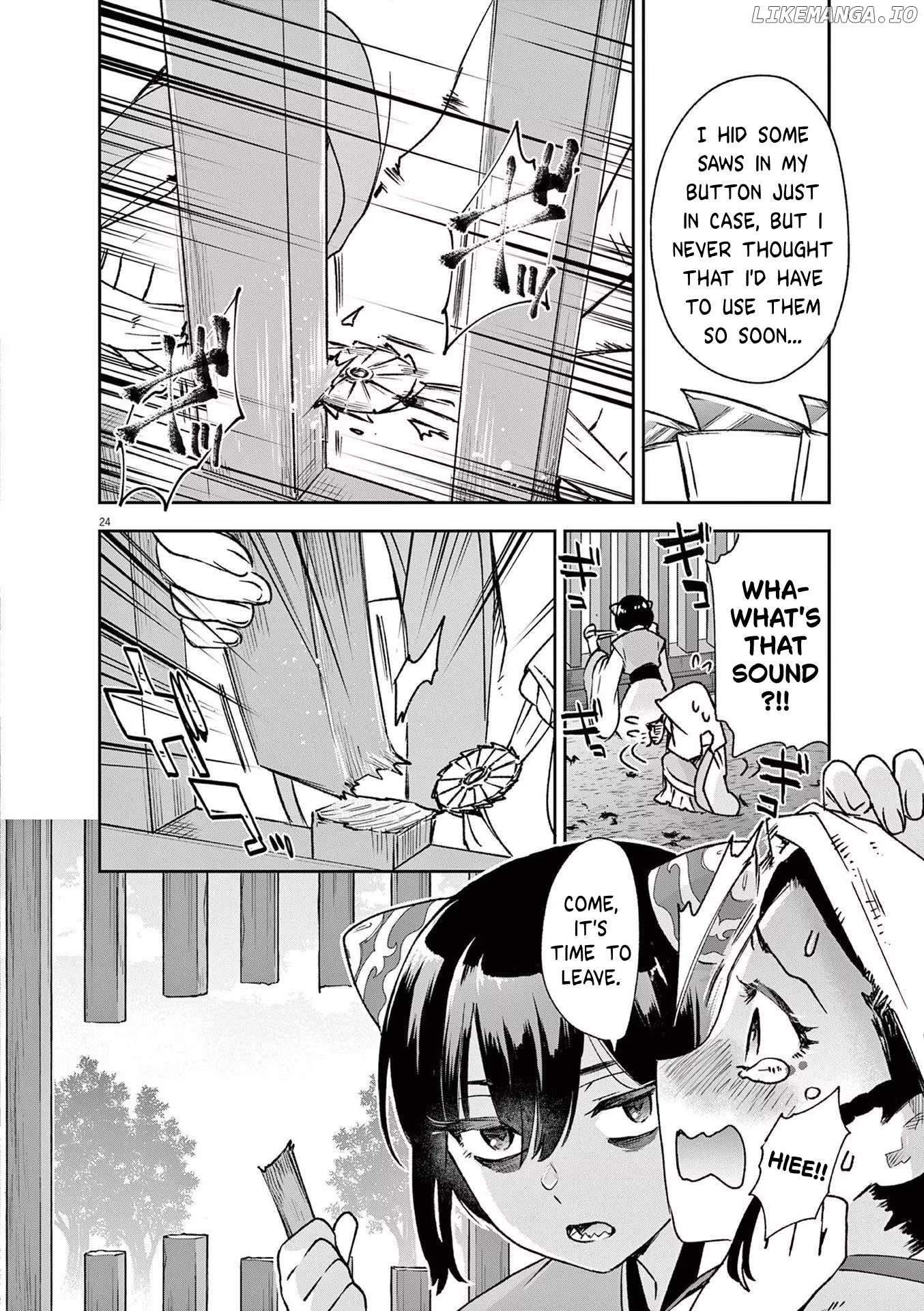 Ansatsu Koukyuu ~Ansatsu Nyokan Karin wa Yuttari Ikitai~ Chapter 2 - page 24