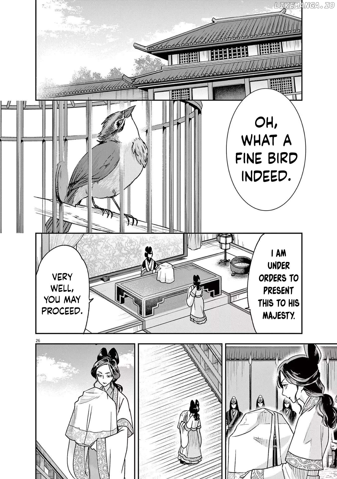 Ansatsu Koukyuu ~Ansatsu Nyokan Karin wa Yuttari Ikitai~ Chapter 2 - page 26