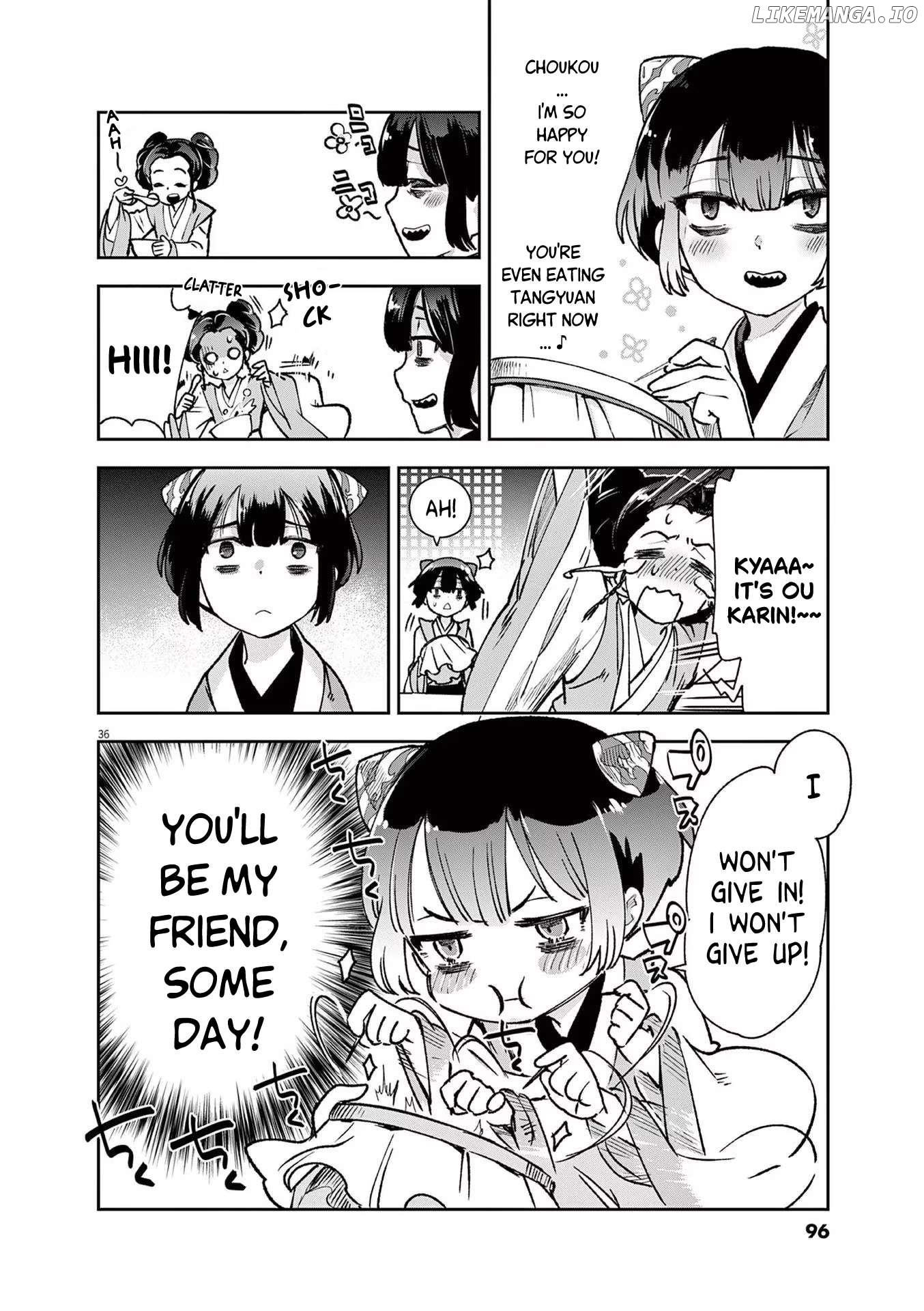 Ansatsu Koukyuu ~Ansatsu Nyokan Karin wa Yuttari Ikitai~ Chapter 2 - page 34