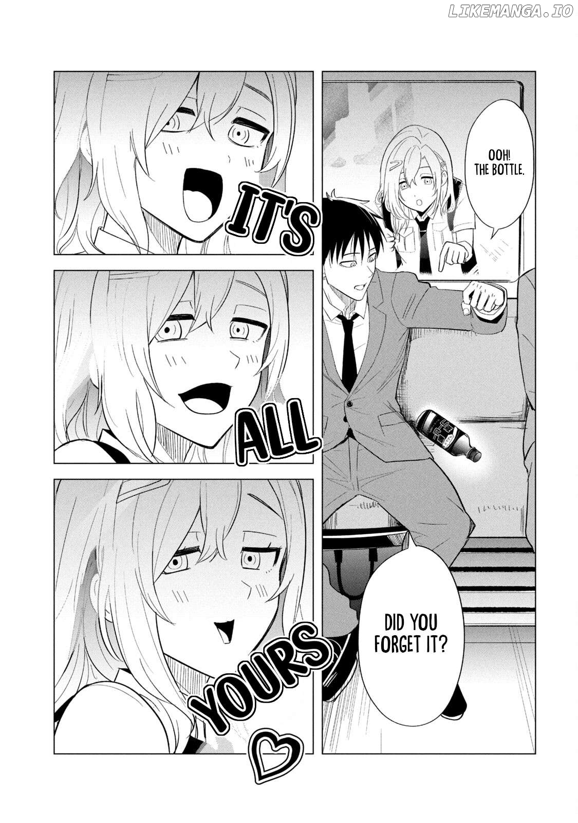Asa no Tsuukin Densha de, Yatara to Hanashikakete Kuru Joshikousei. Chapter 1 - page 21