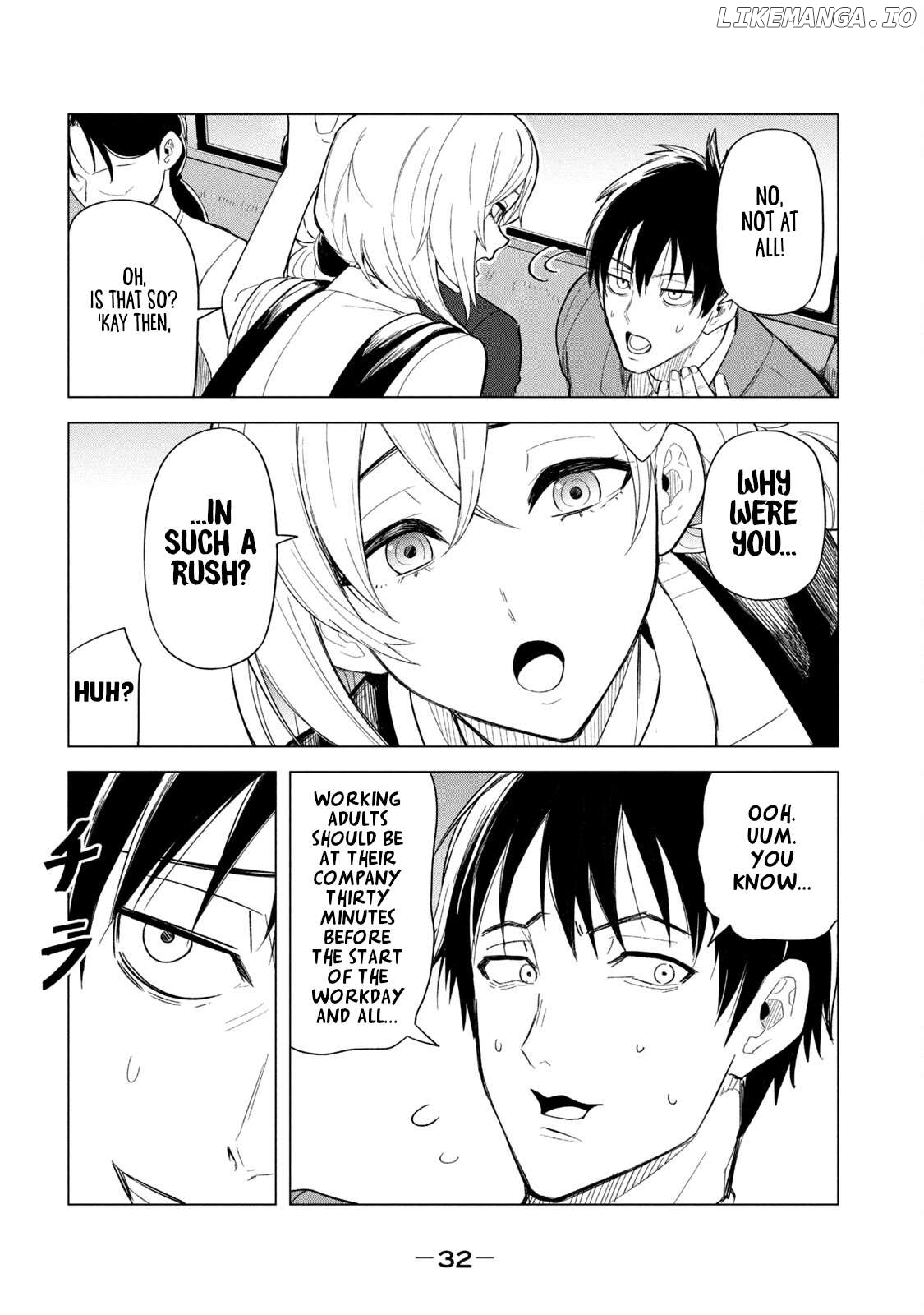 Asa no Tsuukin Densha de, Yatara to Hanashikakete Kuru Joshikousei. Chapter 2 - page 10