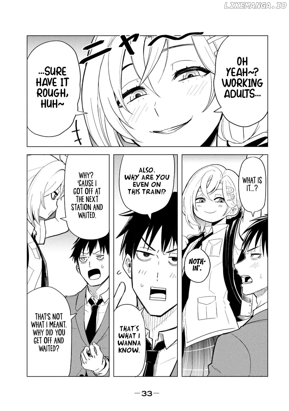 Asa no Tsuukin Densha de, Yatara to Hanashikakete Kuru Joshikousei. Chapter 2 - page 11