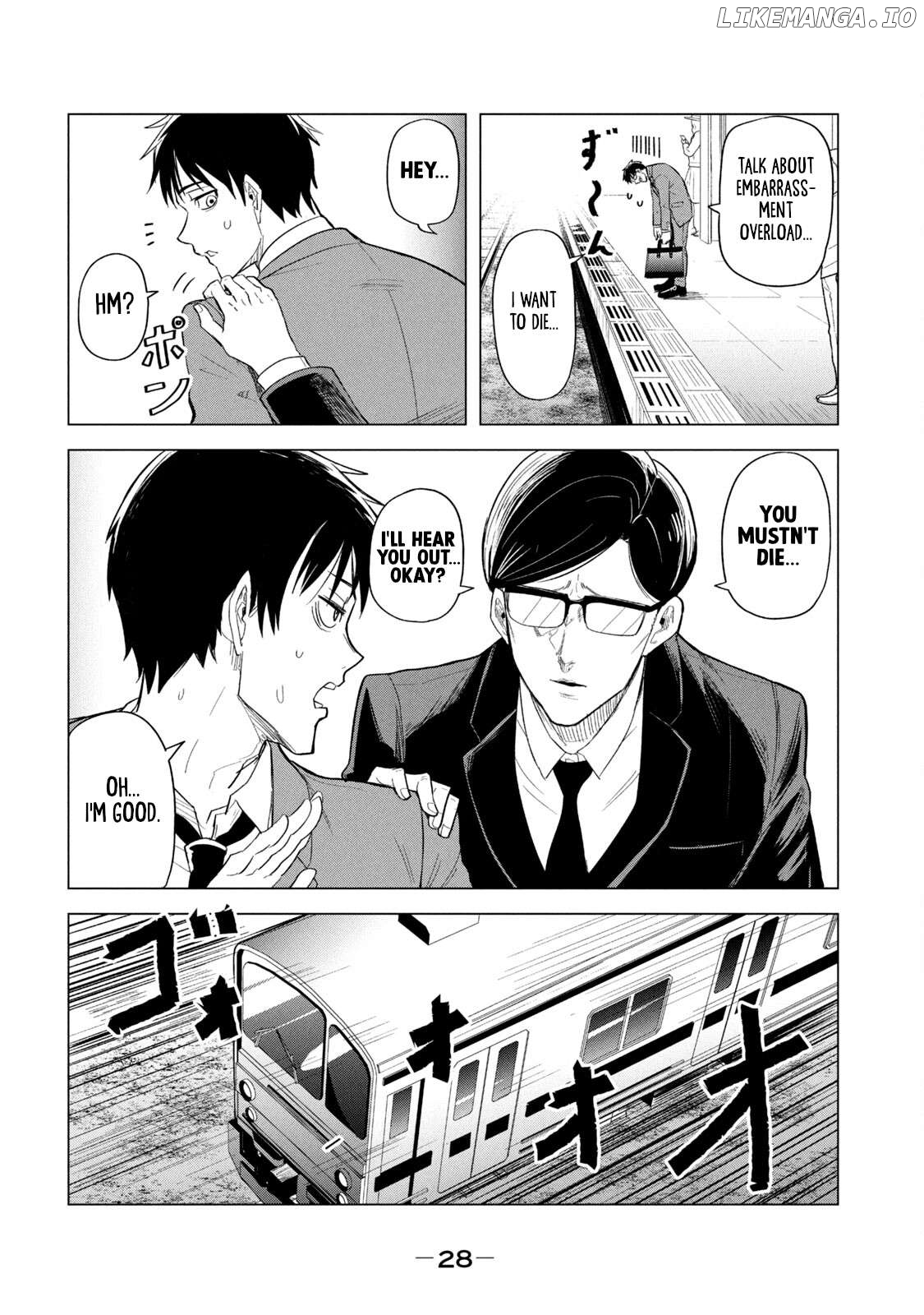 Asa no Tsuukin Densha de, Yatara to Hanashikakete Kuru Joshikousei. Chapter 2 - page 6